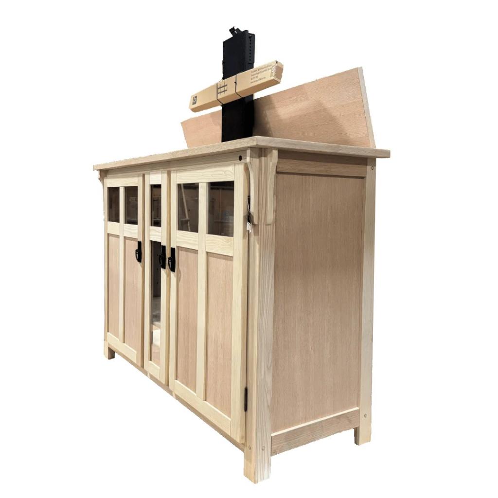 Touchstone Bungalow Unfinished TV Lift Cabinet