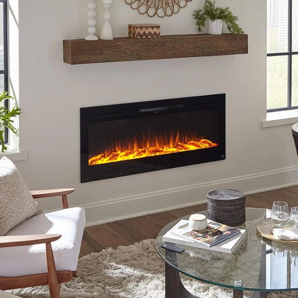 Touchstone Sideline 50" Flush Mount Electric Fireplace