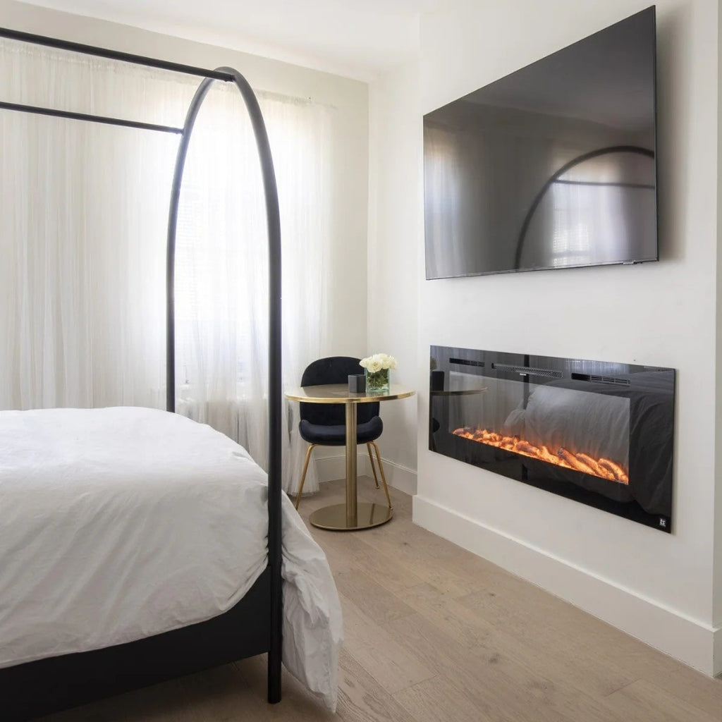 Touchstone Sideline 60" Flush Mount Electric Fireplace
