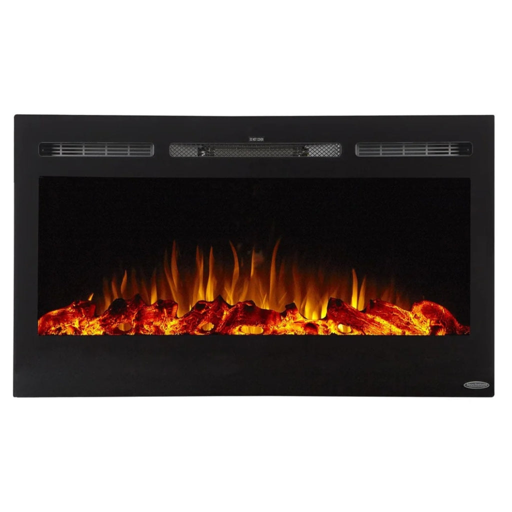 Touchstone Sideline 72" Flush Mount Electric Fireplace