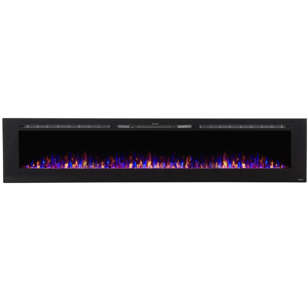 Touchstone Sideline 100" Recessed Electric Fireplace