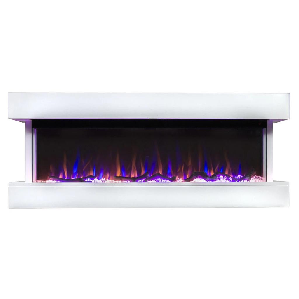 Touchstone Chesmont 50" Wall Mount 3-Sided Smart Electric Fireplace