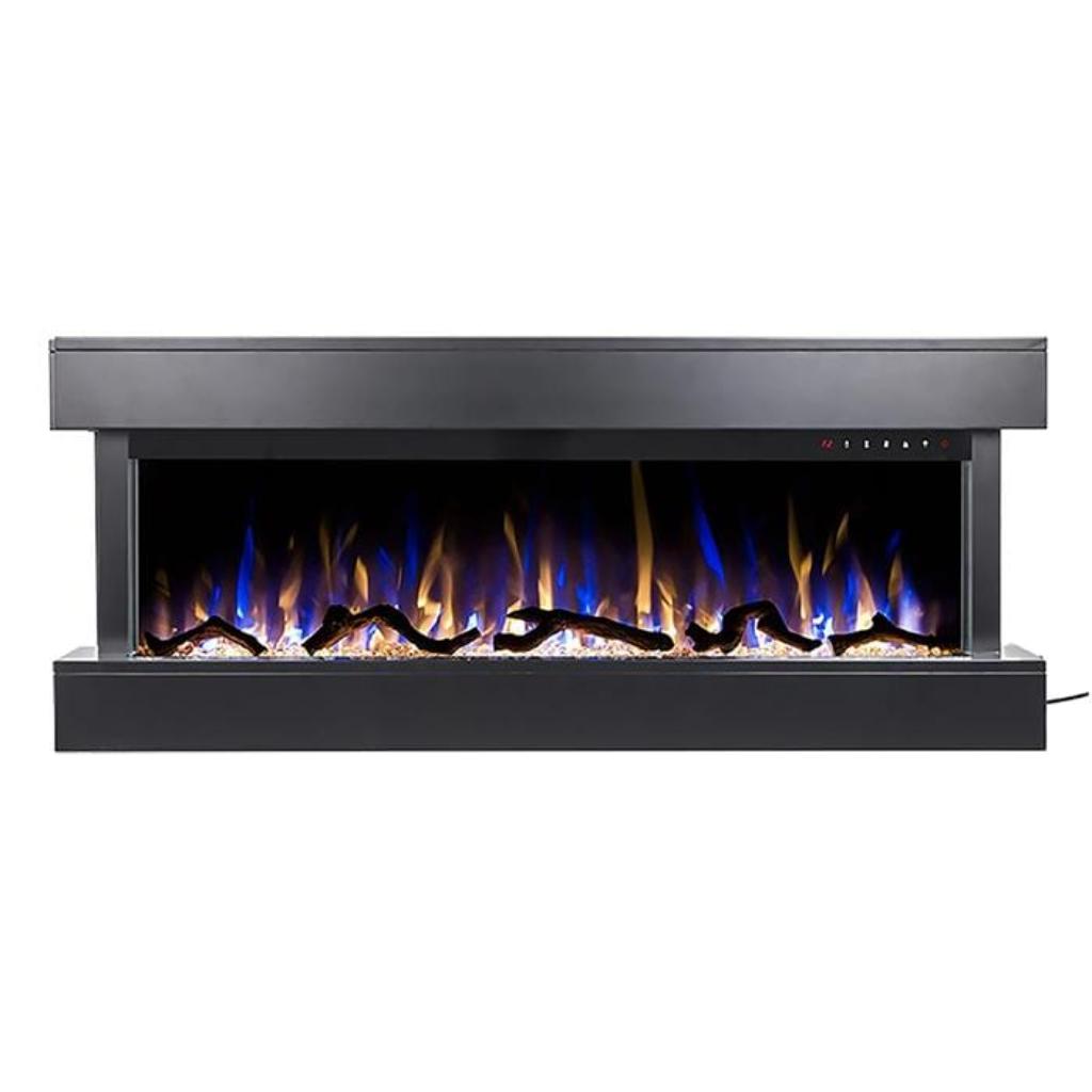 Touchstone Chesmont 50" Wall Mount 3-Sided Smart Electric Fireplace
