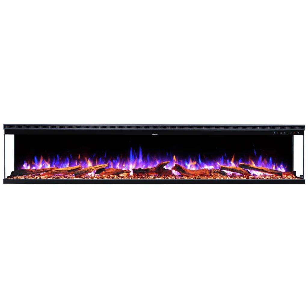 Touchstone Sideline Infinity 3-Sided 60" Recessed Electric Fireplace