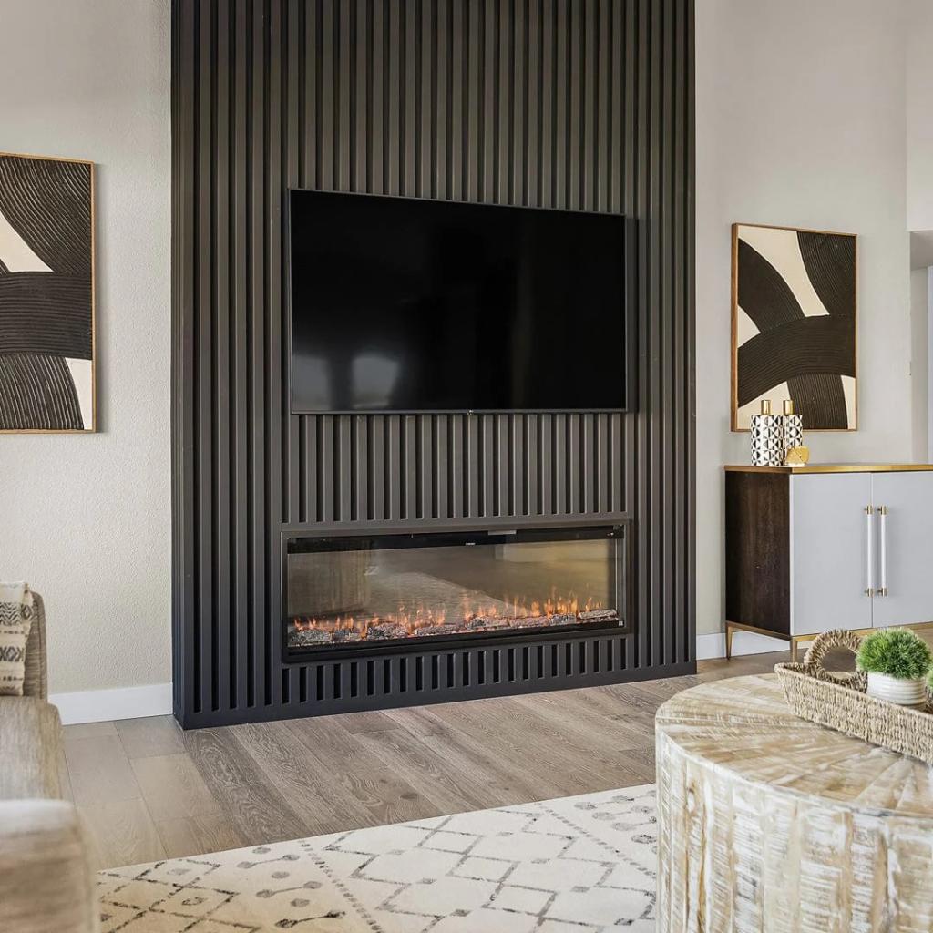 Touchstone Sideline Elite Pro 60-inch Smart Electric Fireplace
