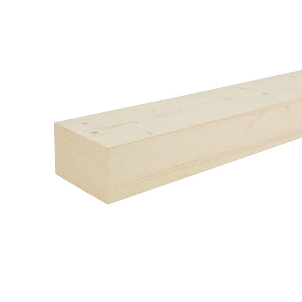 Touchstone Encase Floating Unfinished Electric Fireplace Wood Mantel