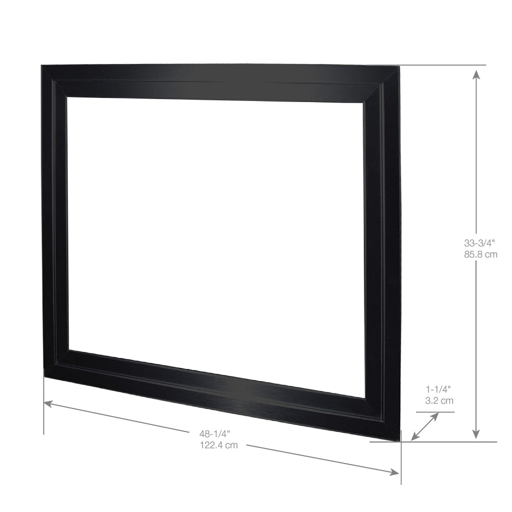 Dimplex 3" Black Surround 4-Piece Trim Kit for 33"/39"/45" Electric Firebox