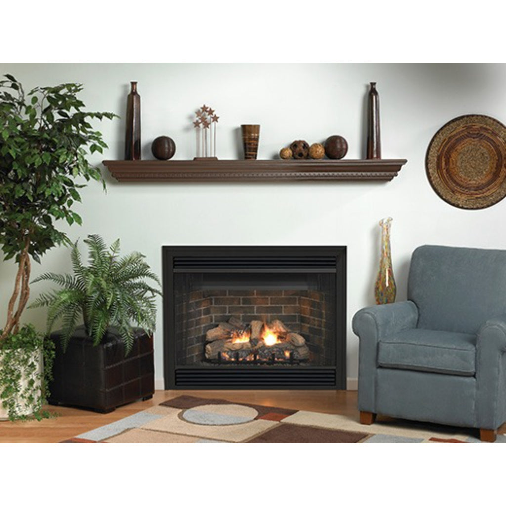 Empire Keystone 37" Deluxe B-Vent Fireplace (Natural Gas) – Alternate View 2