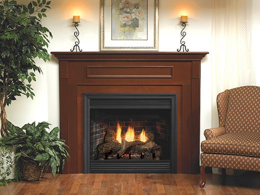 Empire Keystone 39" Deluxe B-Vent Fireplace (Natural Gas) – Alternate View 2