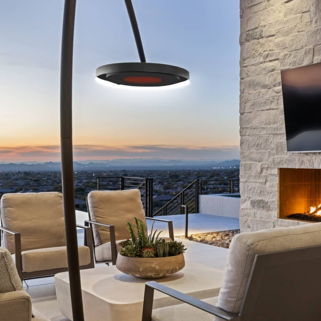 Bromic Heating 28" Eclipse Smart-Heat Outdoor Electric Freestanding