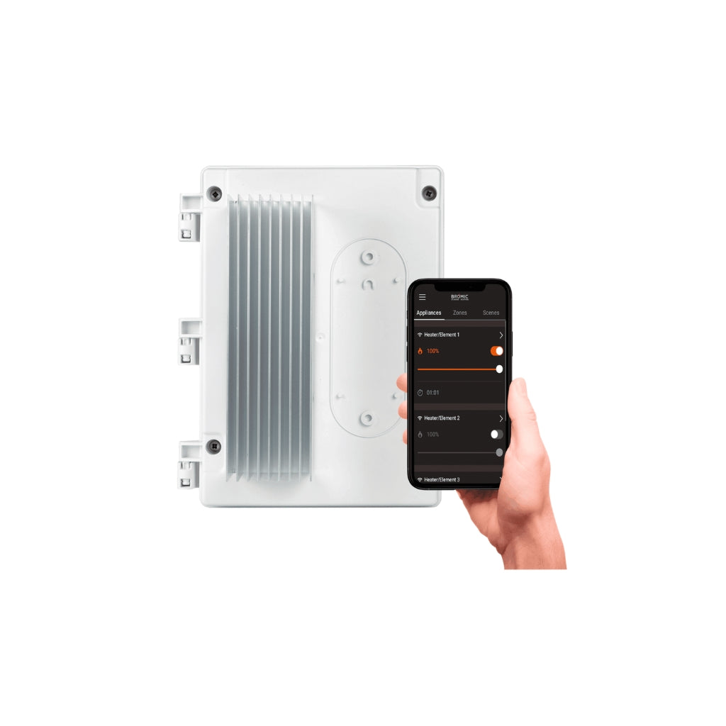 Bromic 6000W Affinity Smart-Heat Dimmer Controllers Platinum and Tungsten Collection