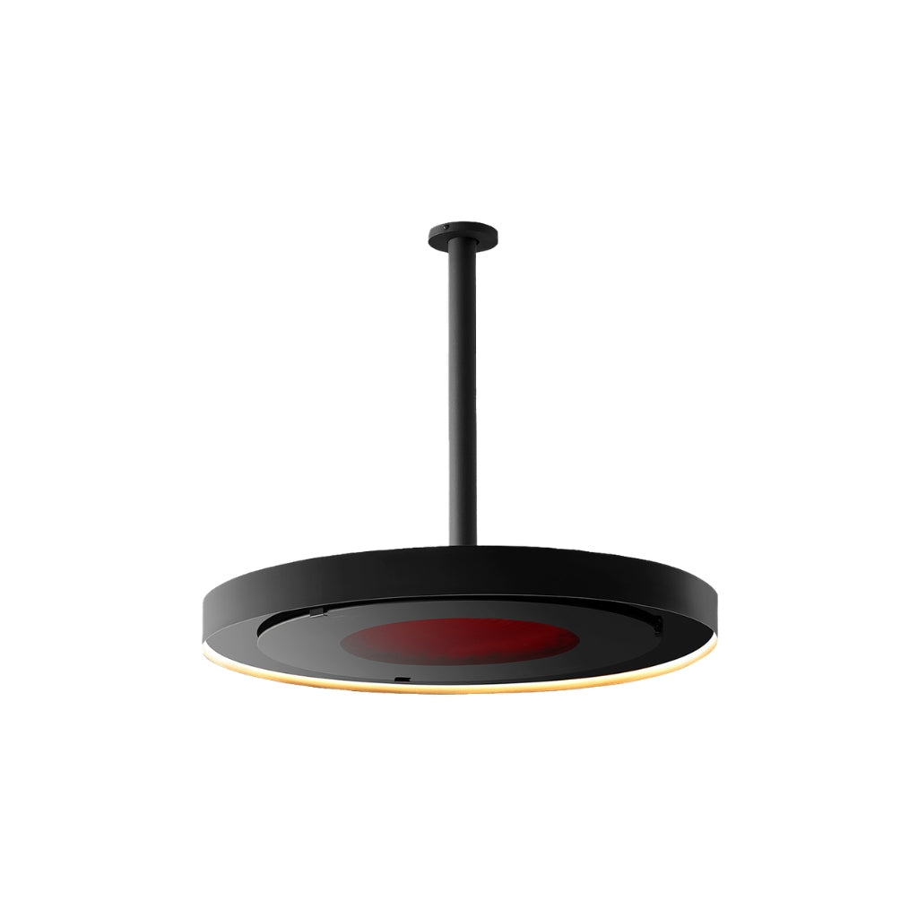 Bromic Heating Straight Ceiling Mount Pole for Eclipse Smart-Heat Electric Pendant Heater