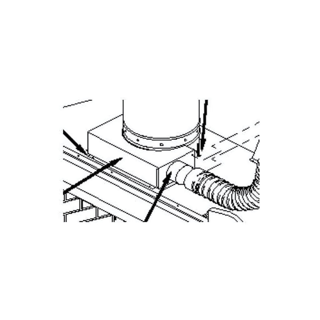 Superior Cold Air Collar Kit - 12" Chimney — Hero