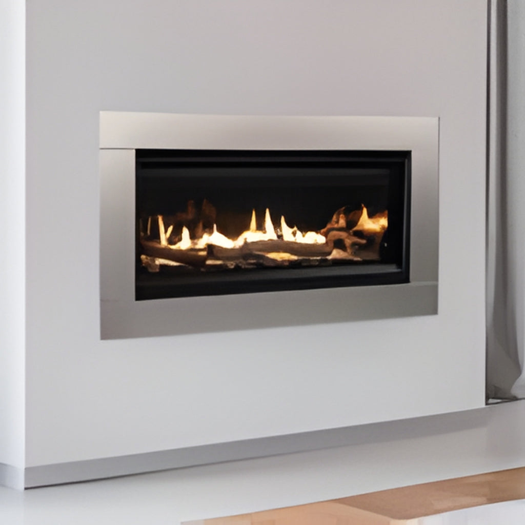 Superior DRL3535 35" Linear Direct Vent Gas Fireplace — Dimensional Drawing