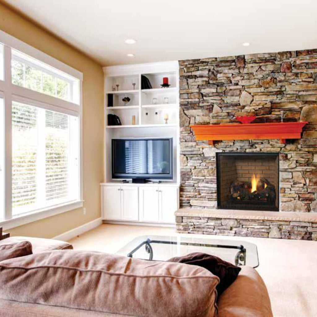 Superior DRT6345 45" Direct Vent Gas Fireplace — Dimensional Drawing