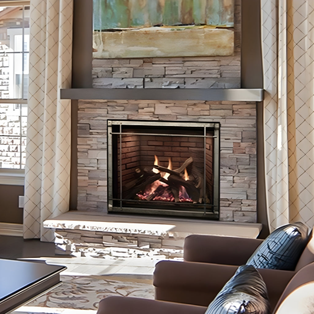 Empire Rushmore 36" Clean Face Direct Vent Fireplace – Alternate View 3