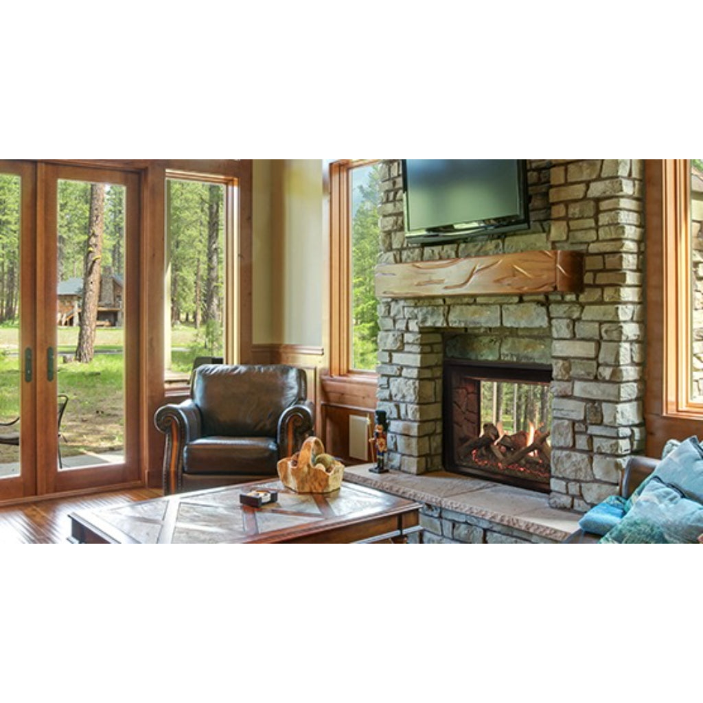 Empire Rushmore 40" See-Through Direct Vent Gas Fireplace – Alternate View 3