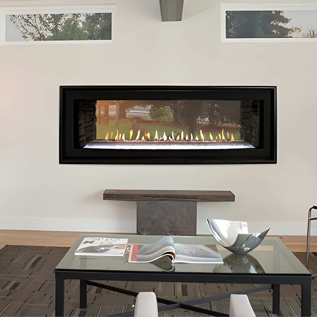 Empire Boulevard 48" Direct Vent See-Through Linear Gas Fireplace – Alternate View 4