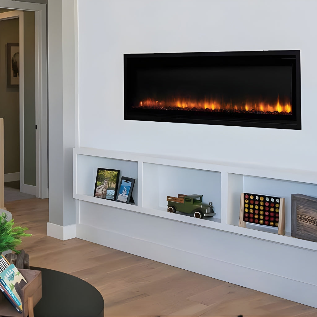 Superior MPE-55S 55" Linear Electric Fireplace — Detail