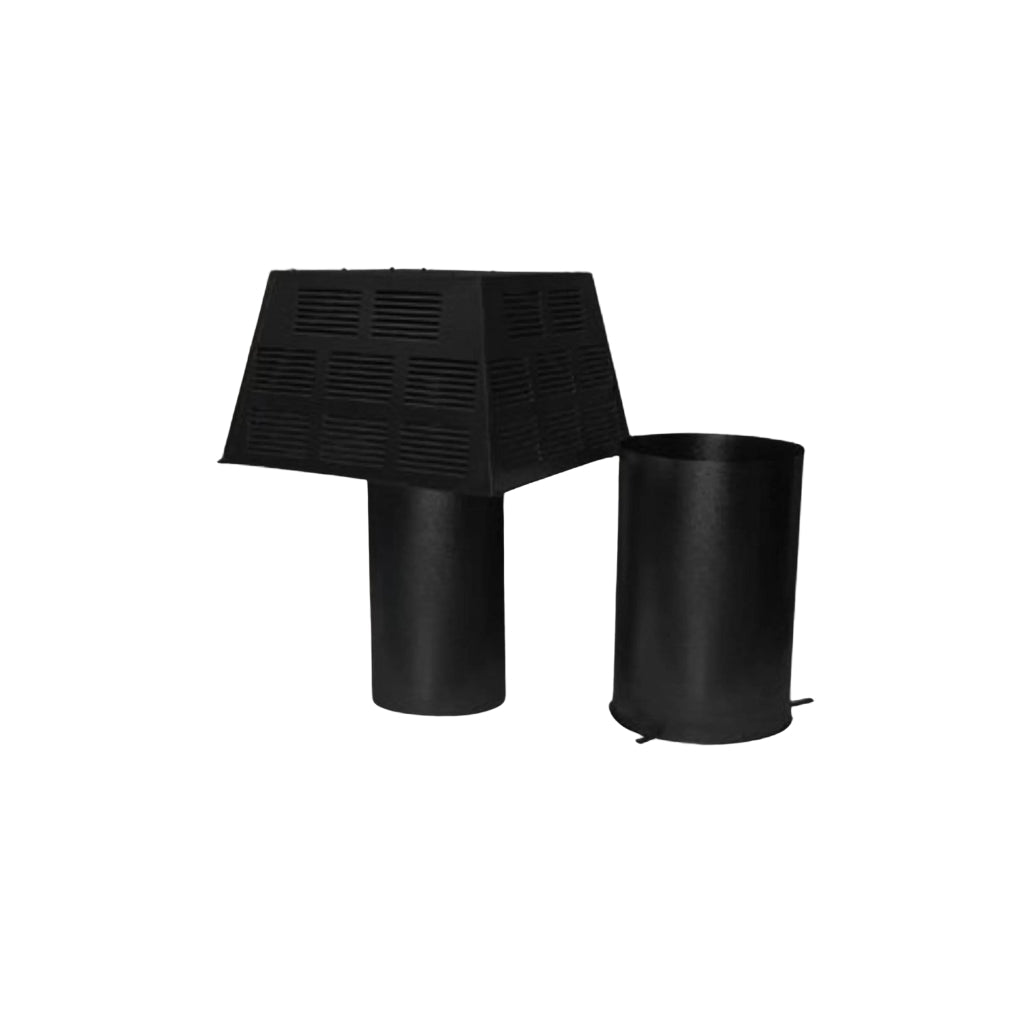 Superior Square Top with Slip Section - Black — Hero