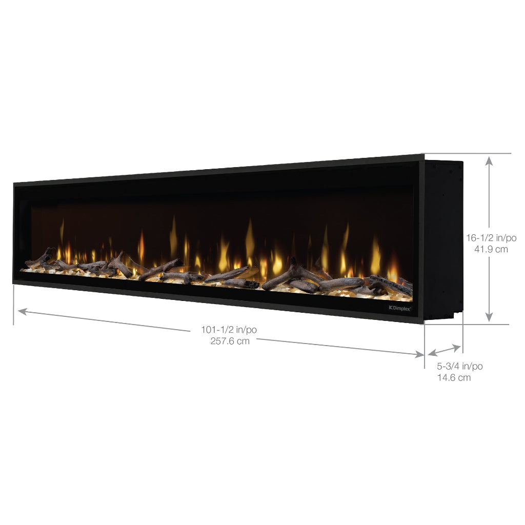 Dimplex Ignite Evolve 100" Linear Electric Fireplace (EVO100)