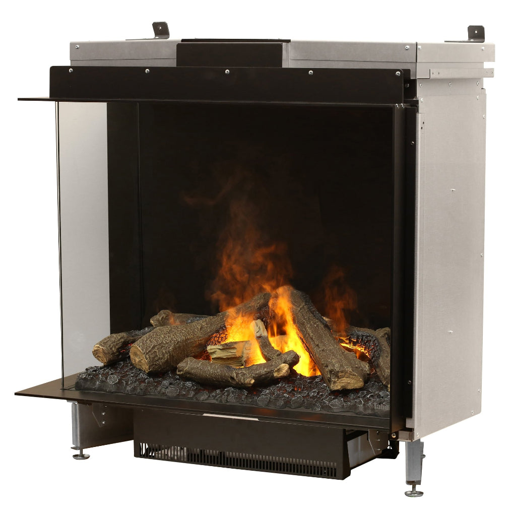 Dimplex e-MatriX 32"x26" Two-Sided Built-In Electric Firebox, Left-Facing (FEF3226L2L)
