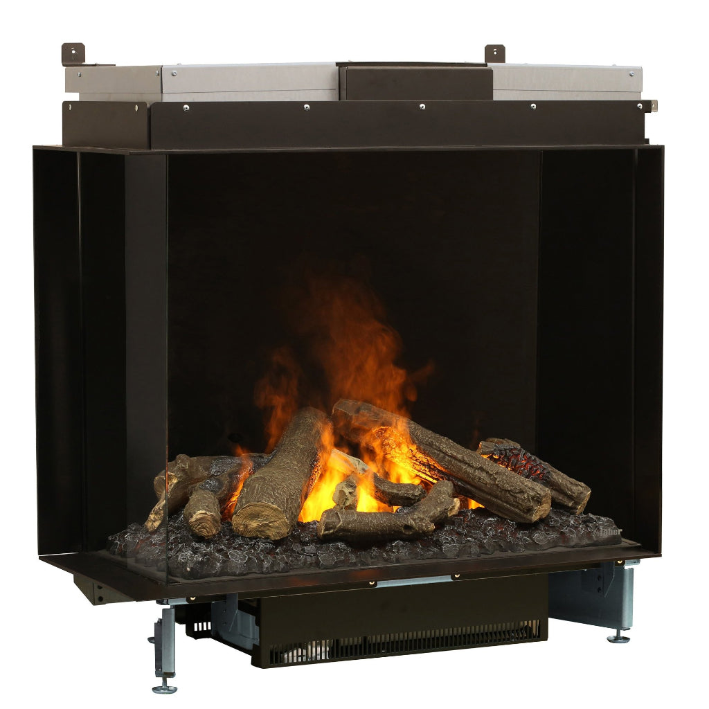 Dimplex e-MatriX 32"x26" Two-Sided Built-In Electric Firebox, Left-Facing (FEF3226L2L)