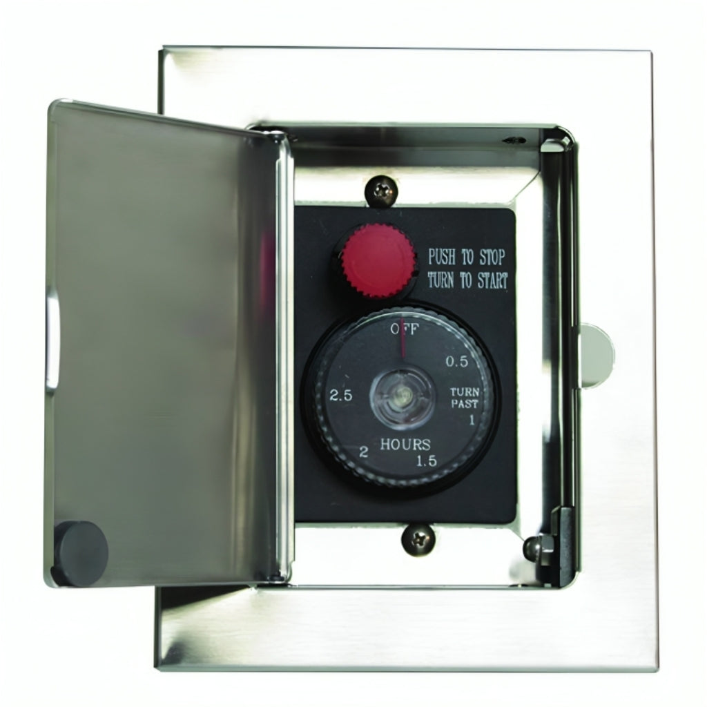 Empire Carol Rose E-Stop Gas Timer, 1 to 60 min. Linear Fireplace Accessory – Front View