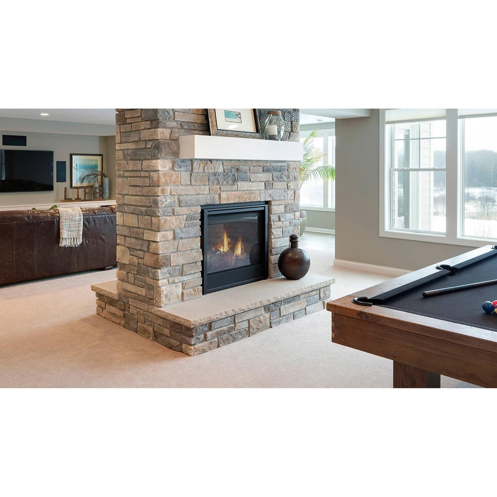 Majestic Multi-Sided 36" See-Through Direct Vent Gas Fireplace (ST-DV36IN) - Lifestyle View