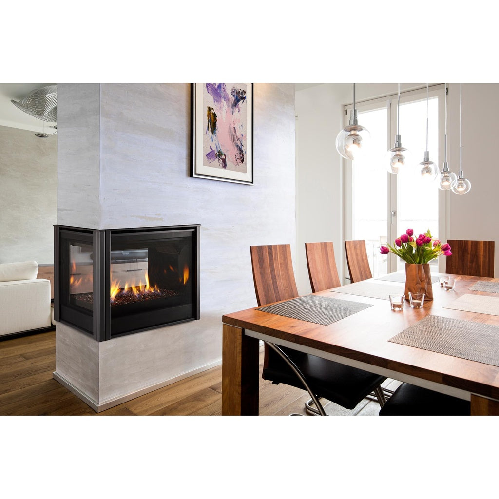 Majestic Multi-Sided 36" Pier Direct Vent Gas Fireplace (PIER-DV36IN) - Lifestyle View