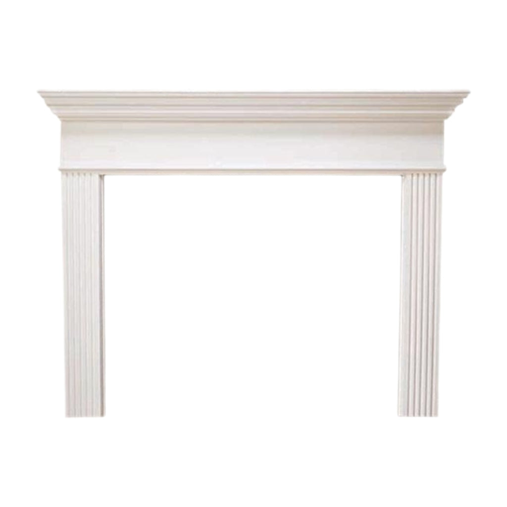 Empire 48"/52" Profile Flush Mantels – Front View