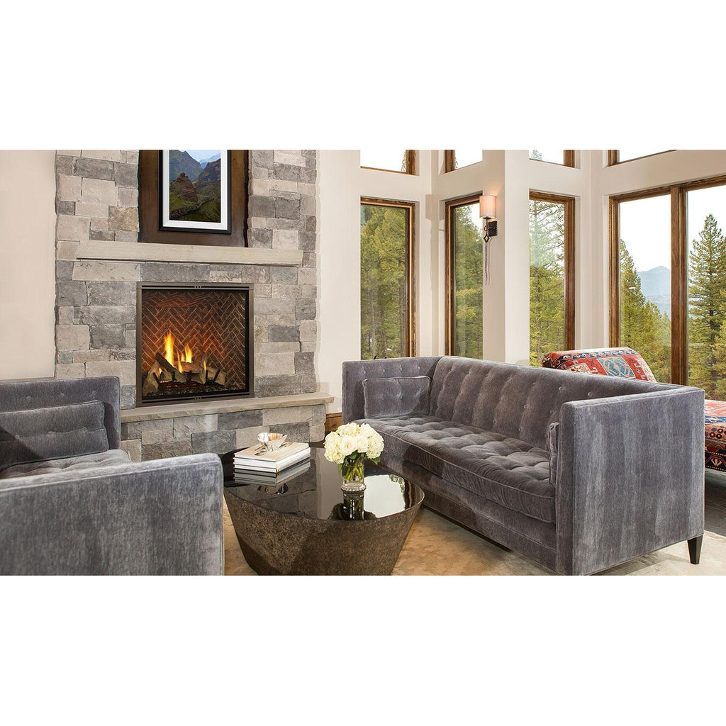 Majestic Marquis II 42" Direct Vent Gas Fireplace (MARQ42IN-B) - Room View
