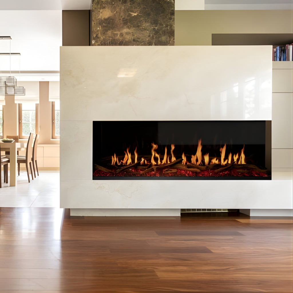 Modern Flames Orion Multi 100" Built-In Electric Fireplace (OR100-MULTI) - lifestyle view