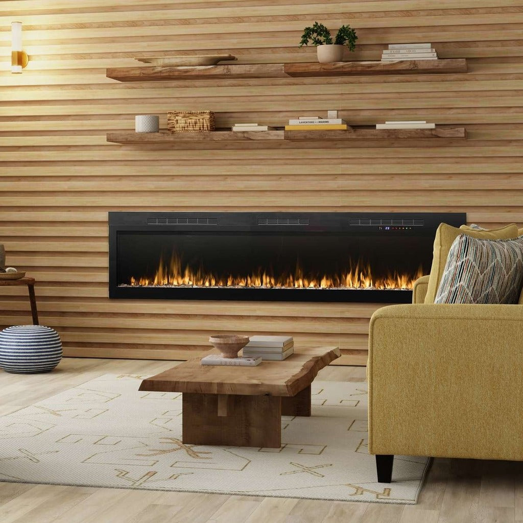 Dimplex Vital Sense 74" Linear Electric Fireplace (SEN74) - Lifestyle