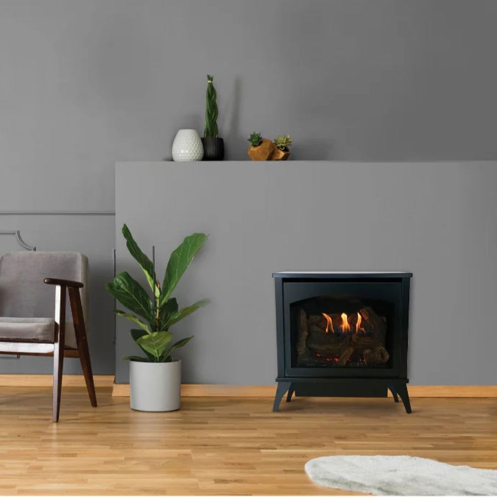 Empire Spirit Steel 22" Small Vent Free Gas Stove (20,000 BTU) – Alternate View 3