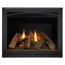 Majestic Manor Arched Overlap Front with ClearVue Mesh for 36" Meridian Fireplaces