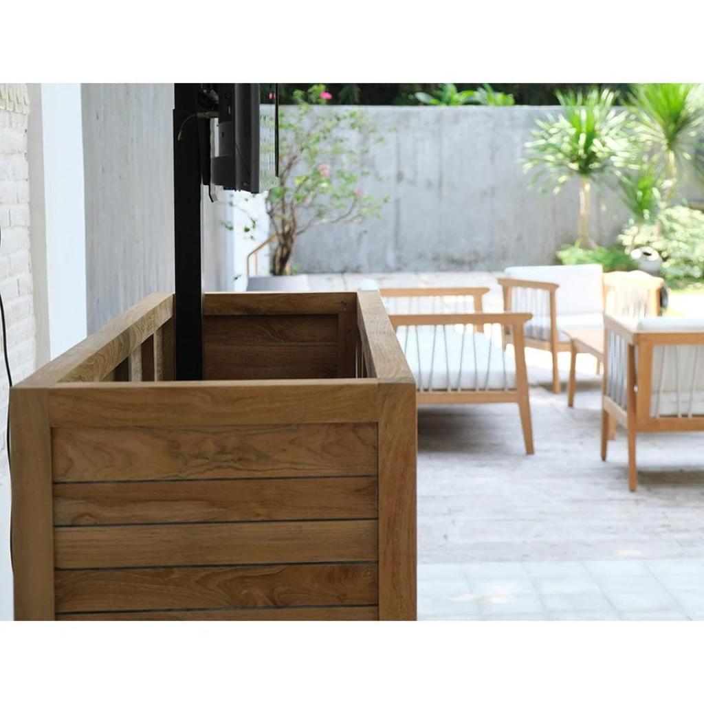 Touchstone TechTeak Outdoor Smart TV Lift Cabinet for TVs up to 55"