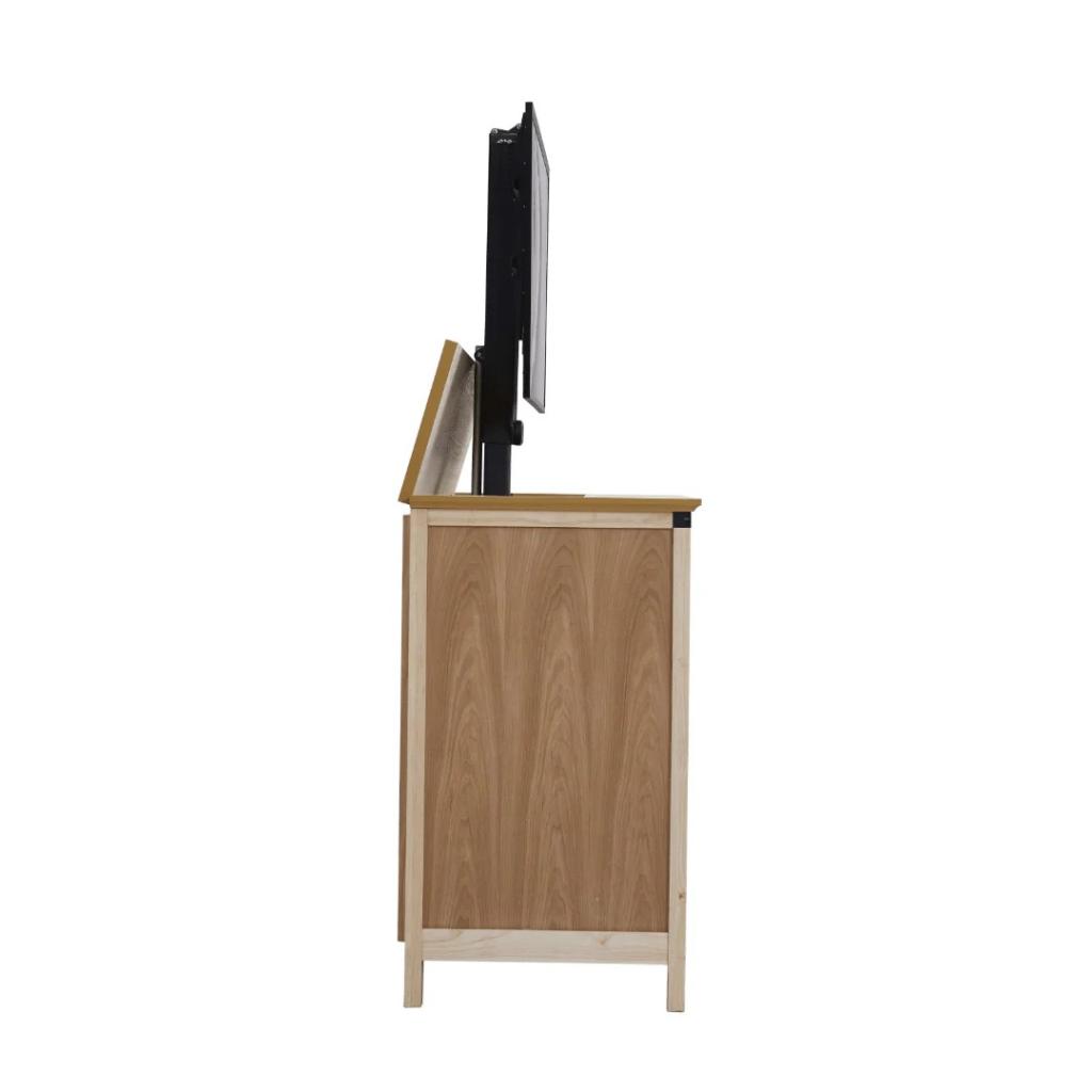Touchstone Claymont Unfinished TV Lift Cabinet for 65" Flat screen TVs