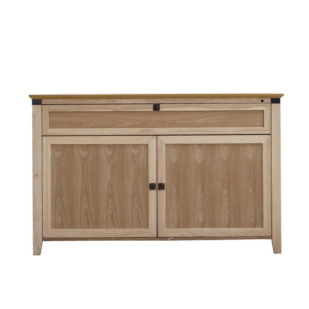 Touchstone Claymont Unfinished TV Lift Cabinet for 65" Flat screen TVs