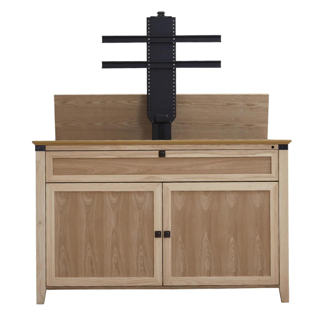 Touchstone Claymont Unfinished TV Lift Cabinet for 65" Flat screen TVs
