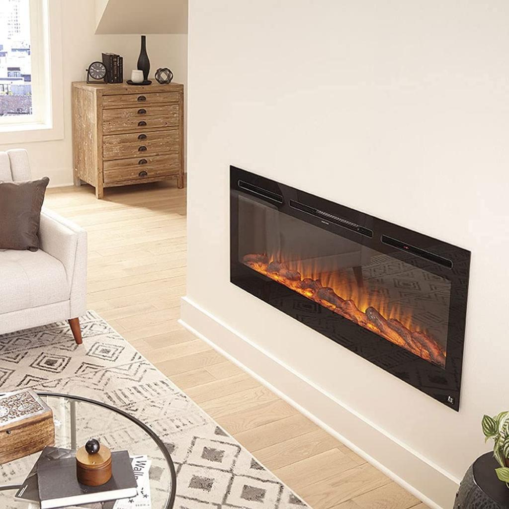 Touchstone Sideline 50" Flush Mount Electric Fireplace