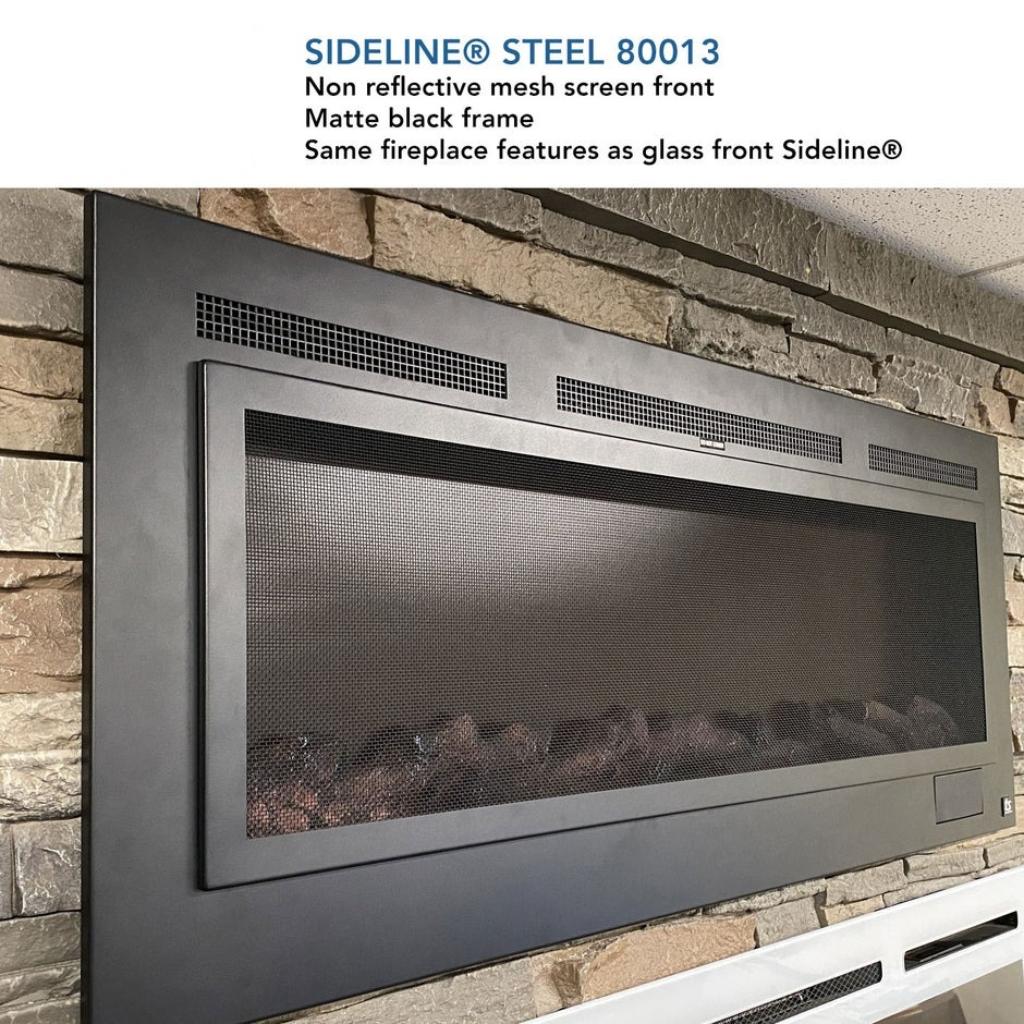 Touchstone Sideline Steel 50" Flush Mount Fireplace