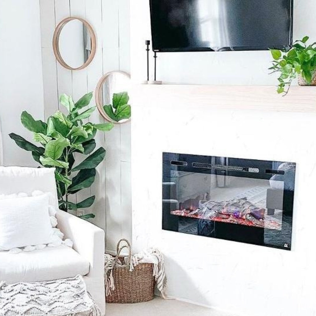 Touchstone Sideline 36" Flush Mount Electric Fireplace