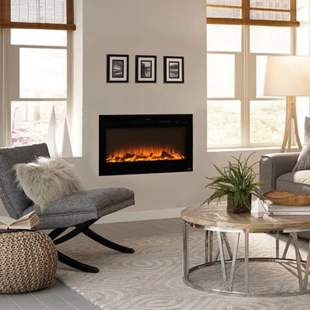 Touchstone Sideline 36" Flush Mount Electric Fireplace