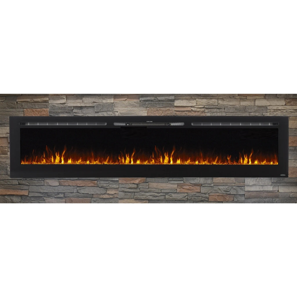 Touchstone Sideline 100" Recessed Electric Fireplace