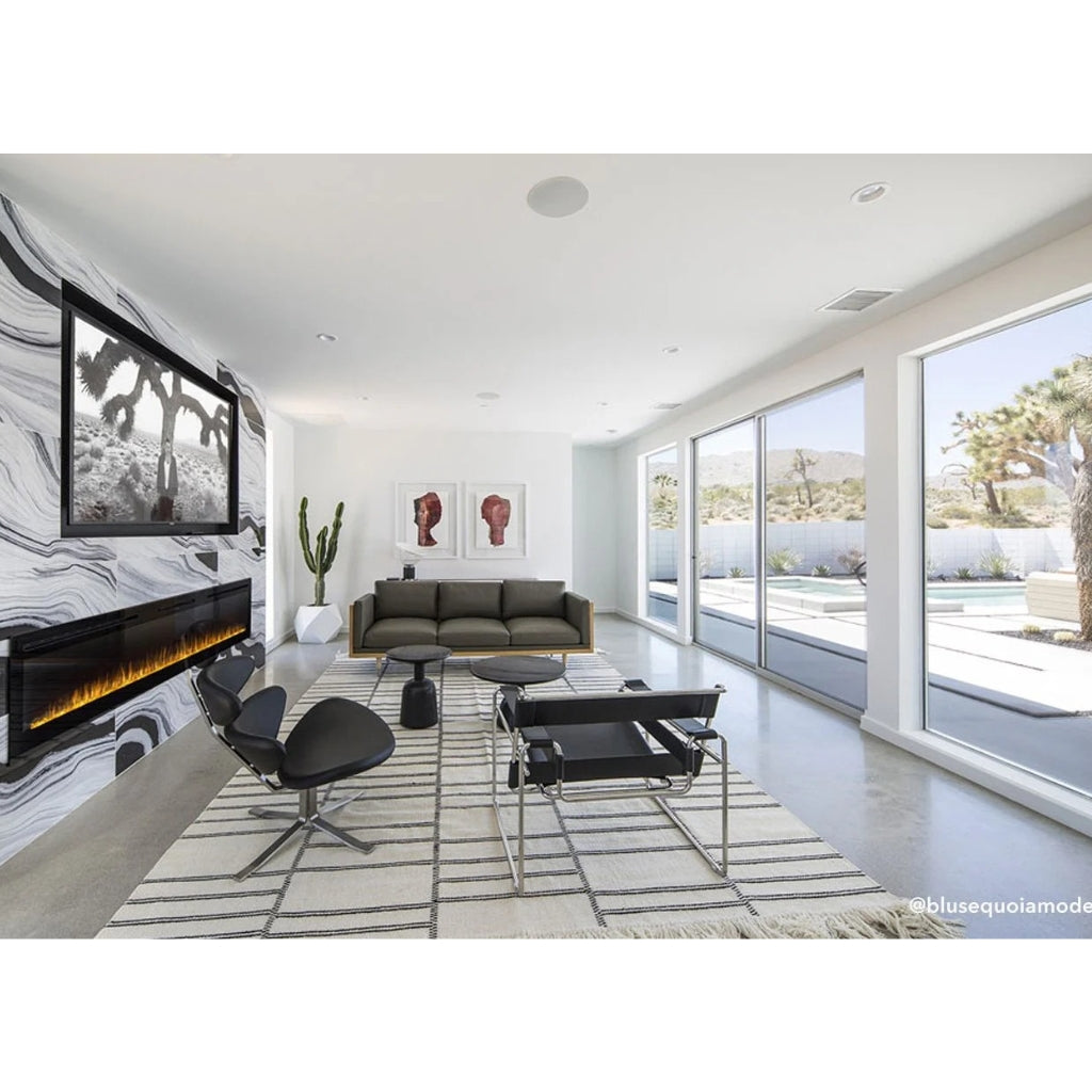 Touchstone Sideline 100" Recessed Electric Fireplace