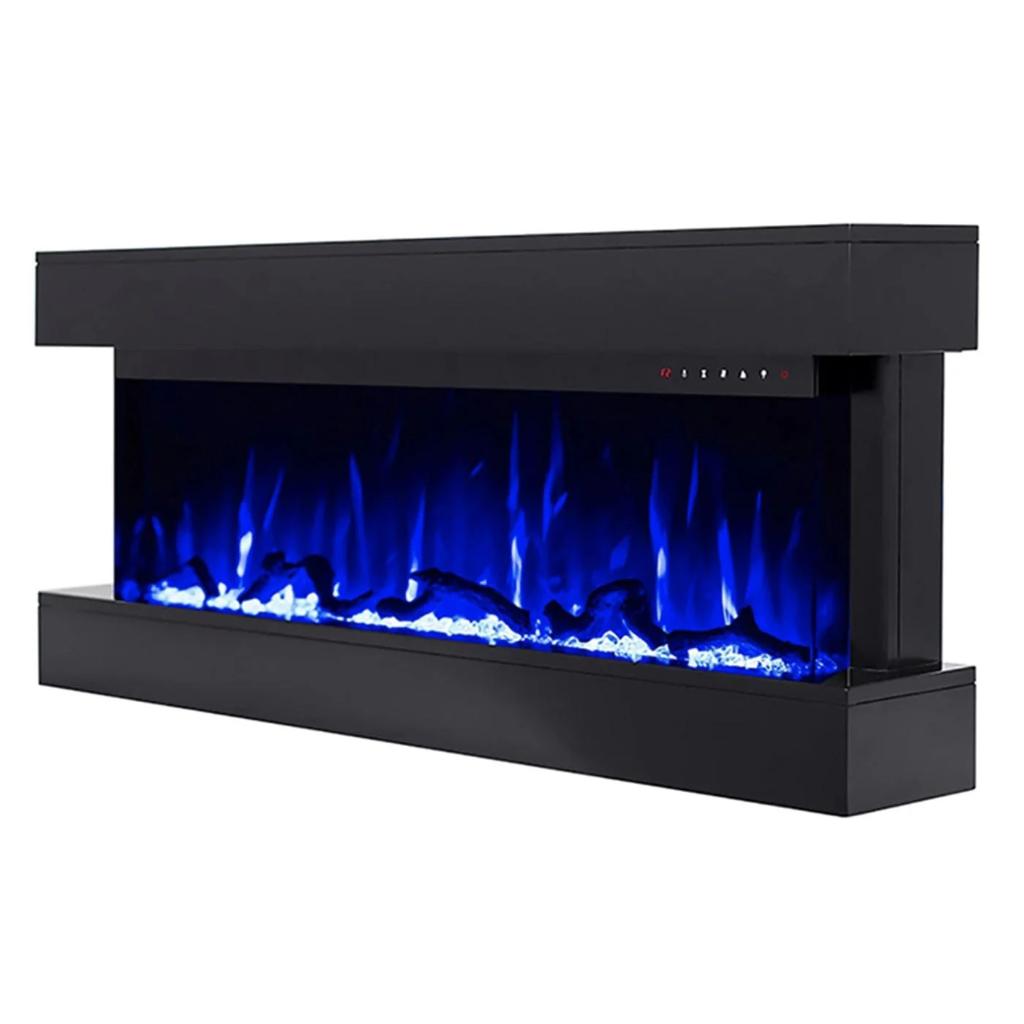 Touchstone Chesmont 50" Wall Mount 3-Sided Smart Electric Fireplace