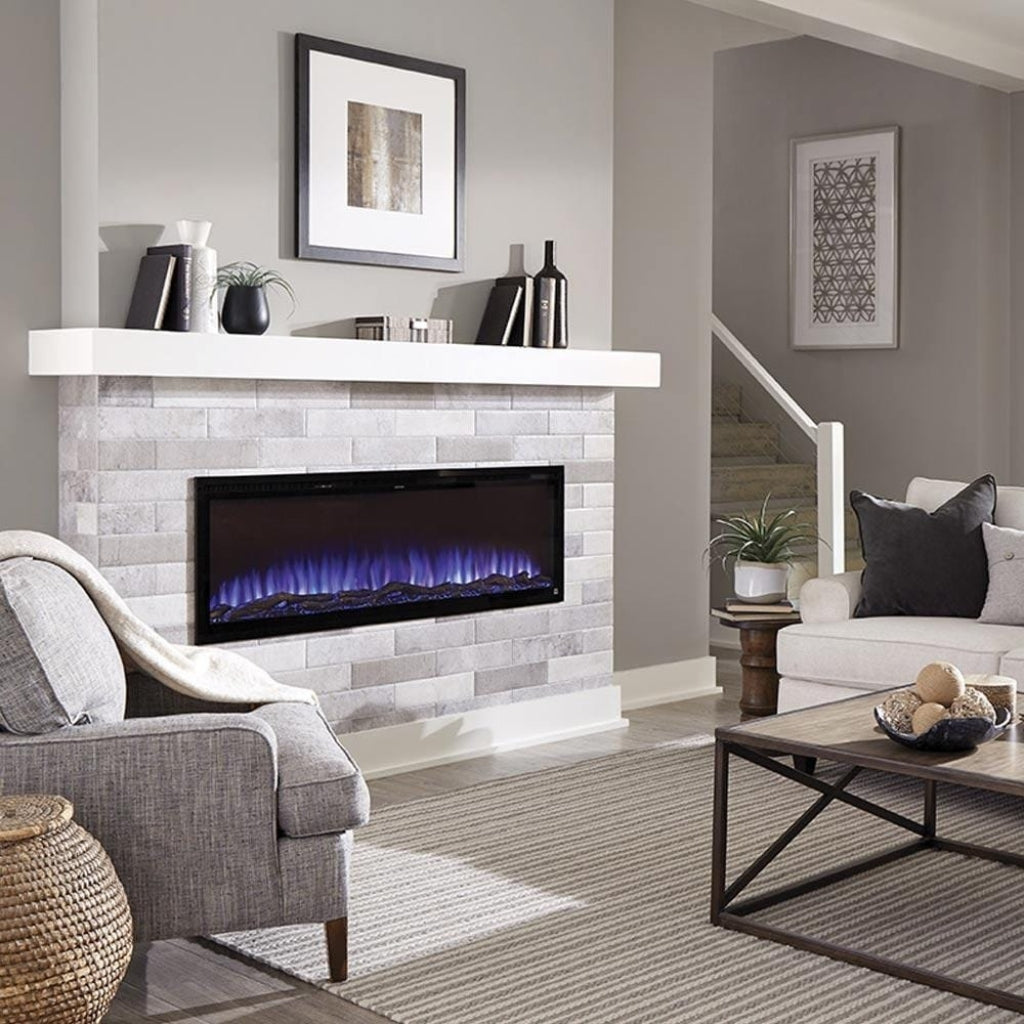 Touchstone Sideline Elite Smart 60" Recessed Electric Fireplace