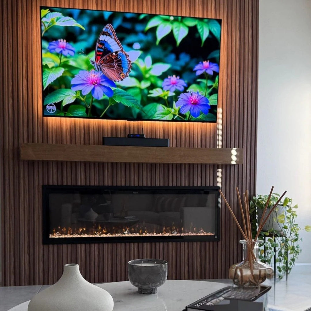 Touchstone Sideline Elite Smart 60" Recessed Electric Fireplace