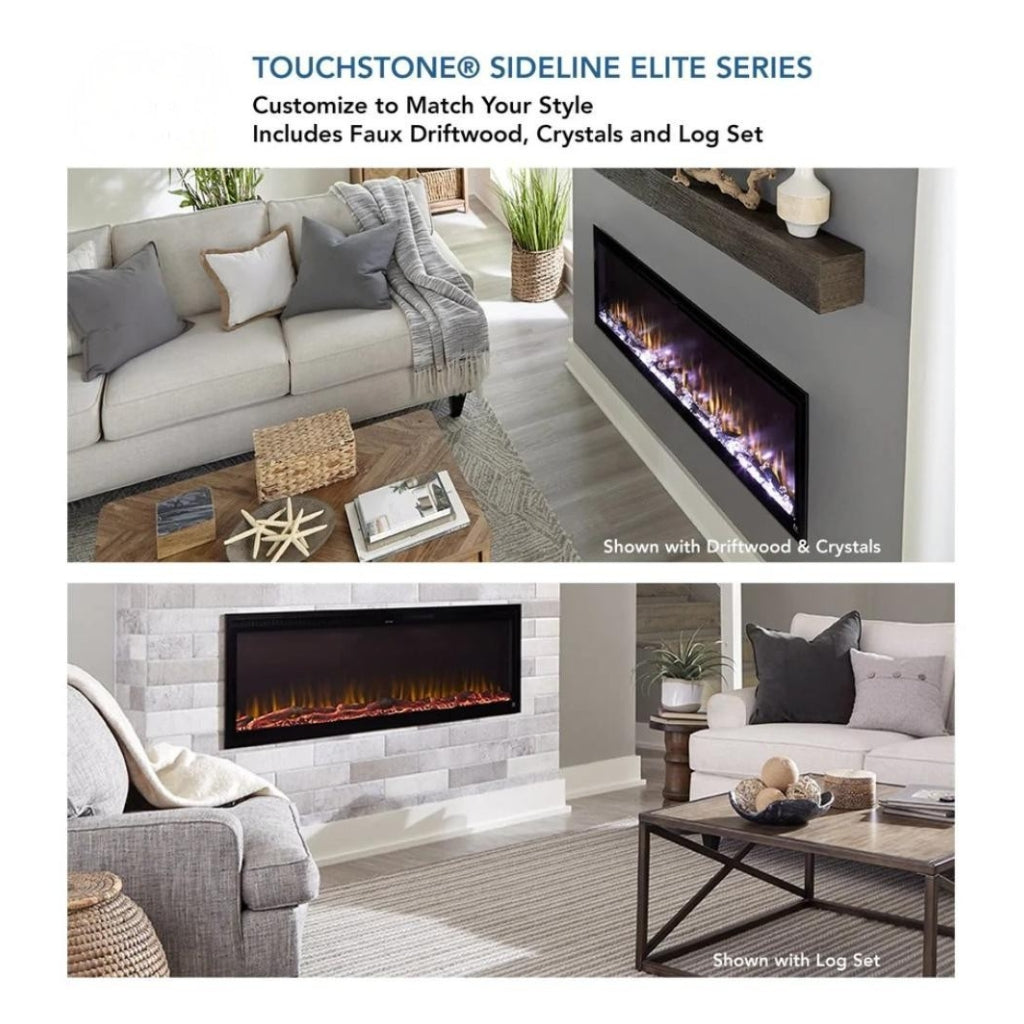 Touchstone Sideline Elite Smart 42" Recessed Electric Fireplace